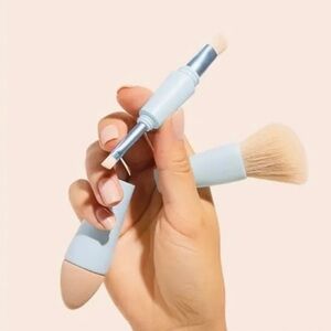 ALLEYOOP Multi Tasker 4-in-1 Make Up Brushes Makeup Brush Set